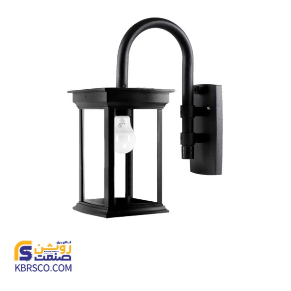 چراغ دیواری مدرن روشان شیشه شفاف